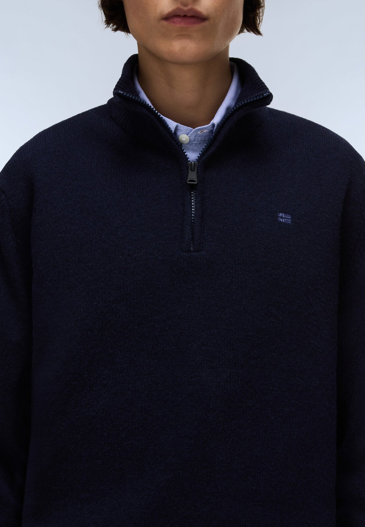 Ordin Half-Zip Jumper Dark Blue - 4
