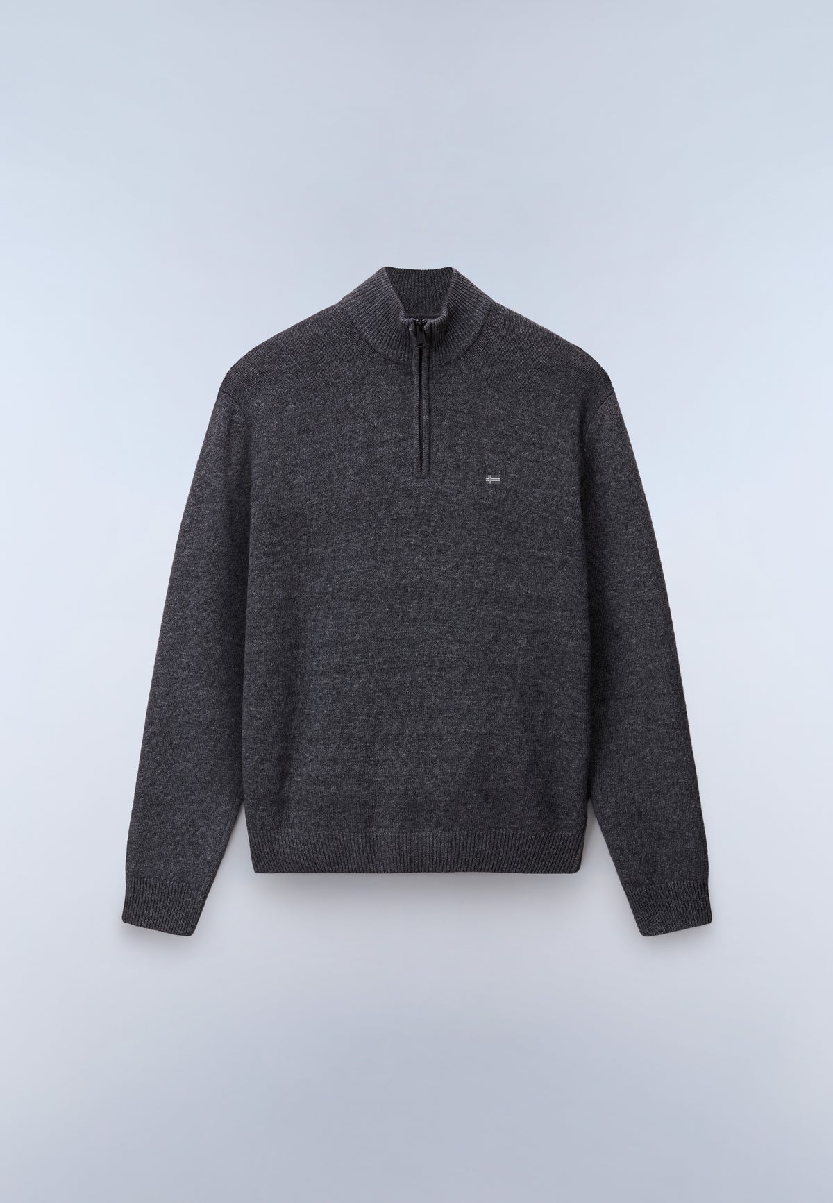 Pullover mit Kurzem Reißverschluss Ordin  - 1