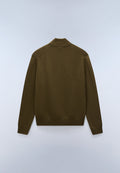 Napapijri Pull à Col Zippé Ordin Vert Olive Night Homme - 2