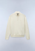 Ordin Half-Zip Jumper White - 1