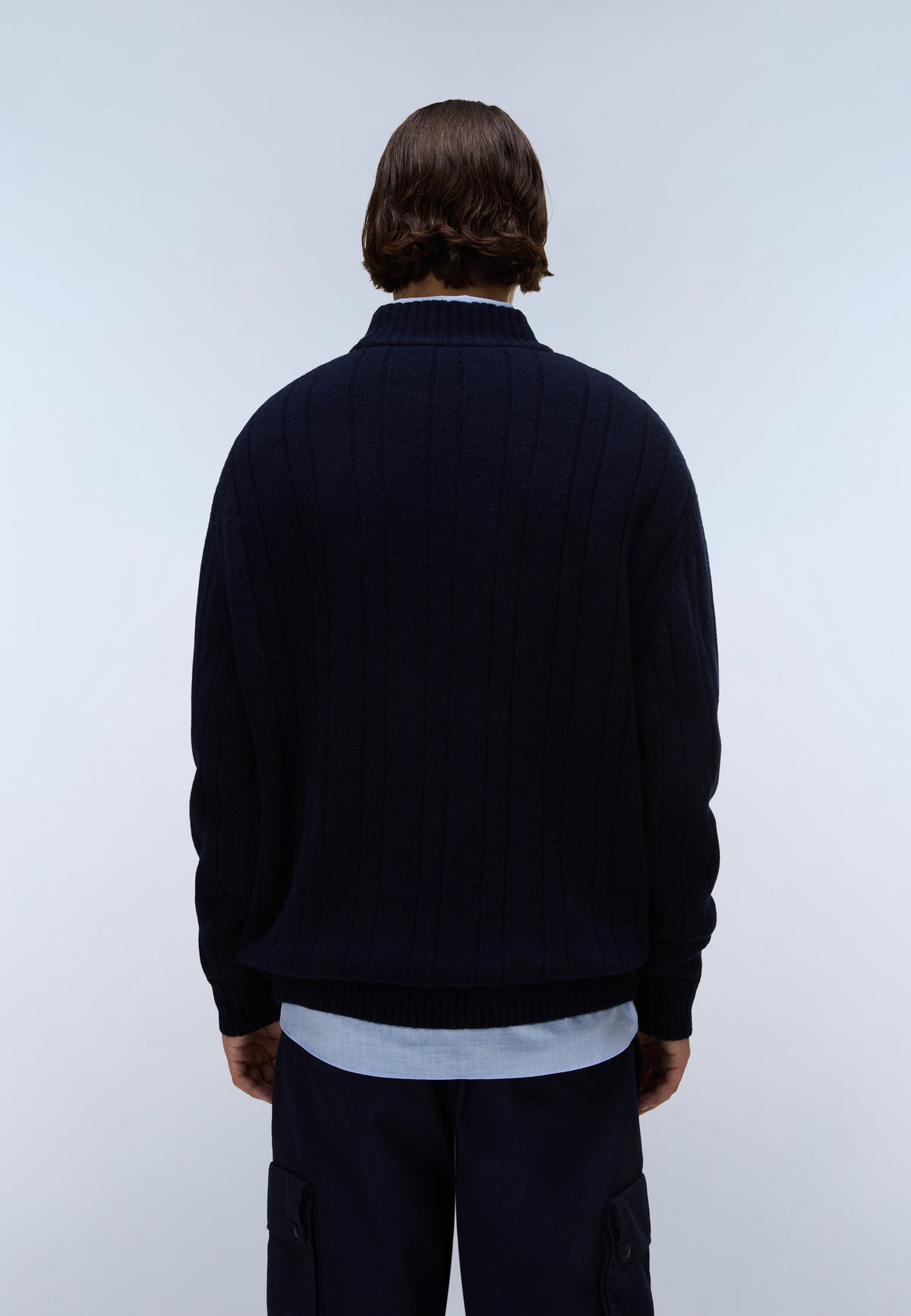 Nino Turtleneck Jumper Dark Blue - 3
