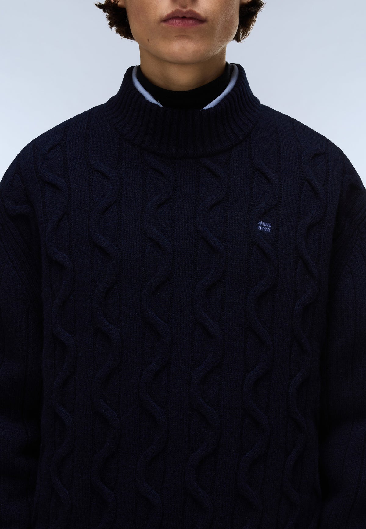 Nino Turtleneck Jumper Dark Blue - 4