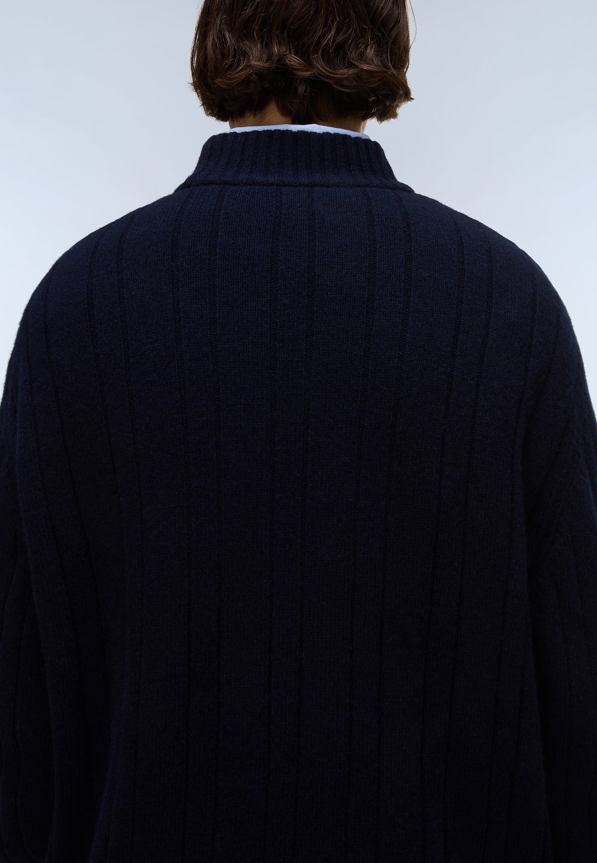 Nino Turtleneck Jumper Dark Blue - 5