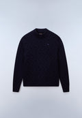 Nino Turtleneck Jumper Dark Blue - 1