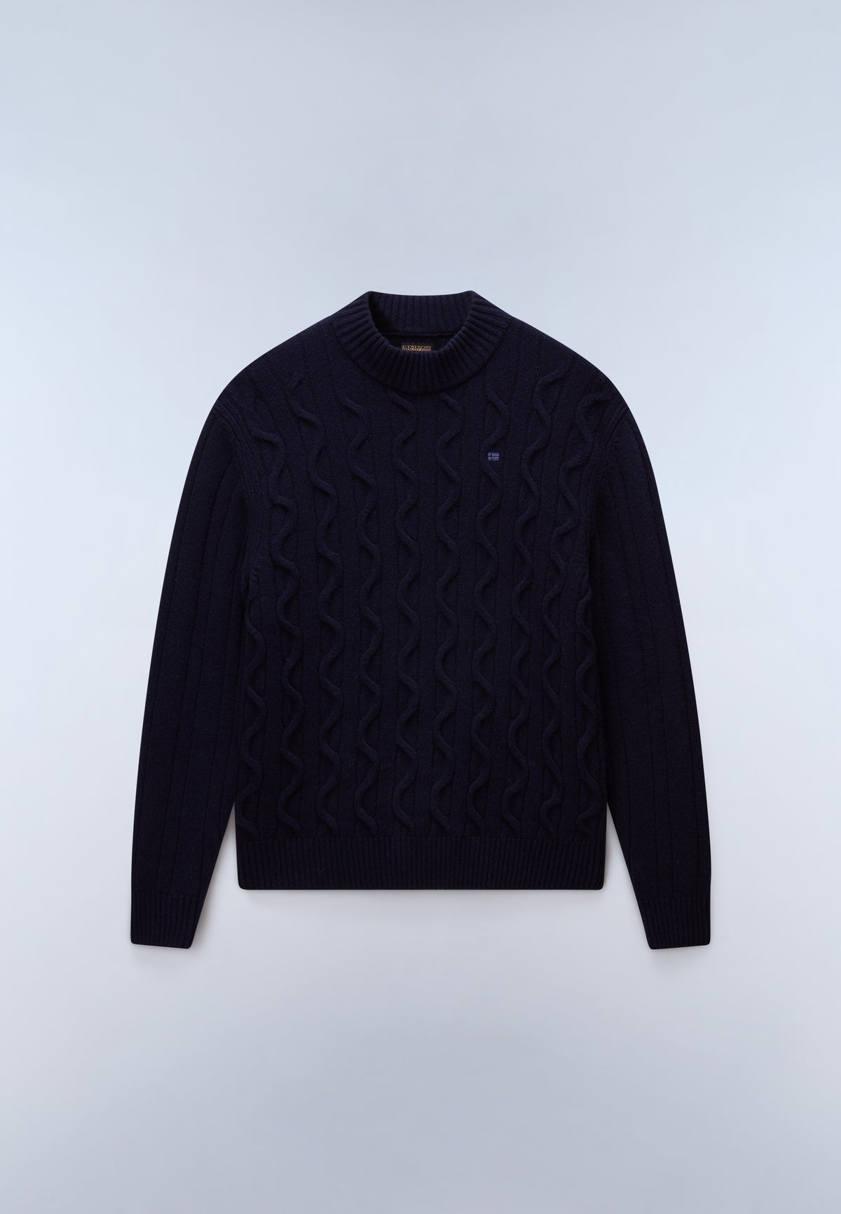 Nino Turtleneck Jumper Dark Blue - 1