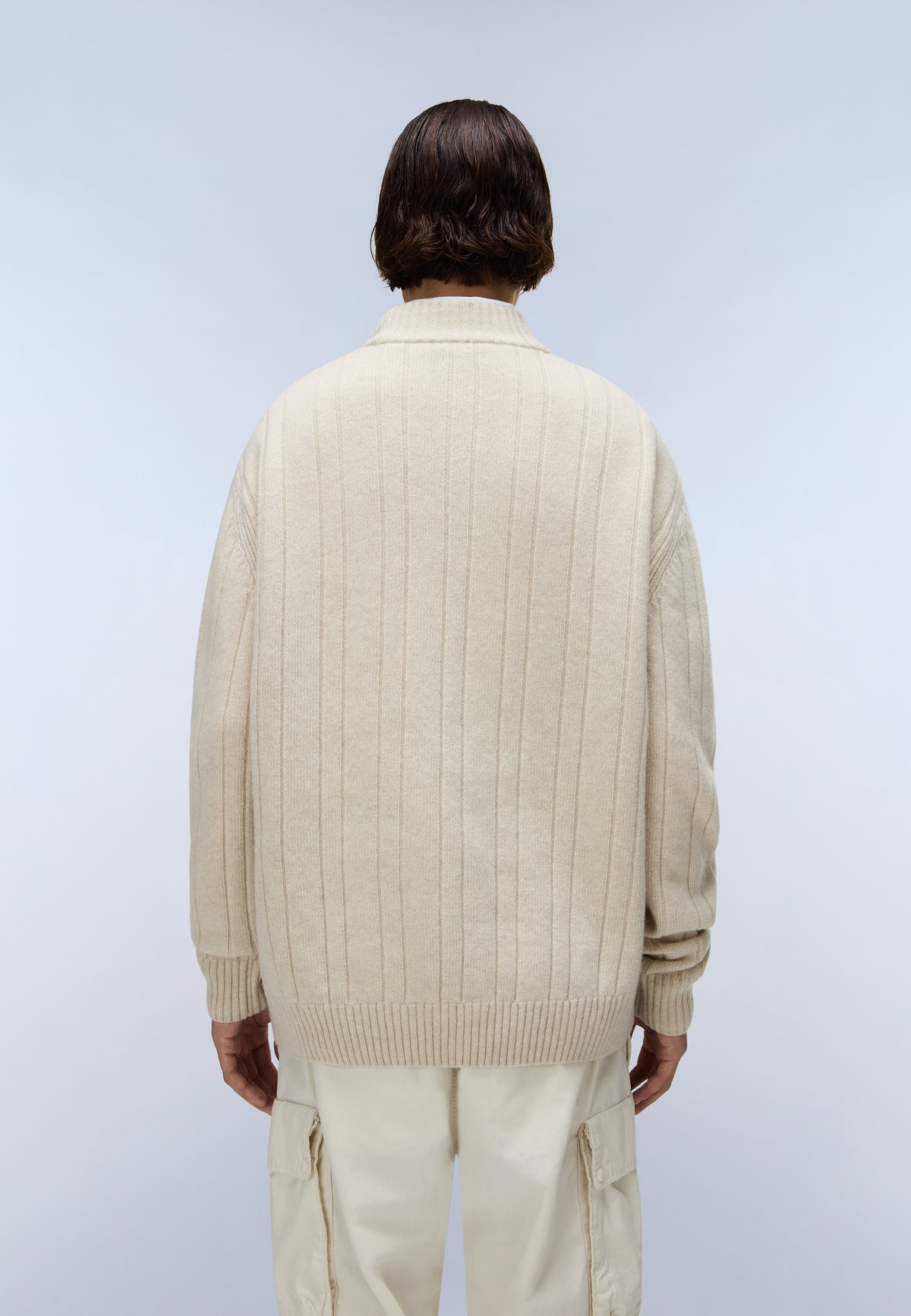 Nino Turtleneck Jumper White - 3