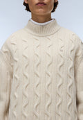 Nino Turtleneck Jumper White - 4