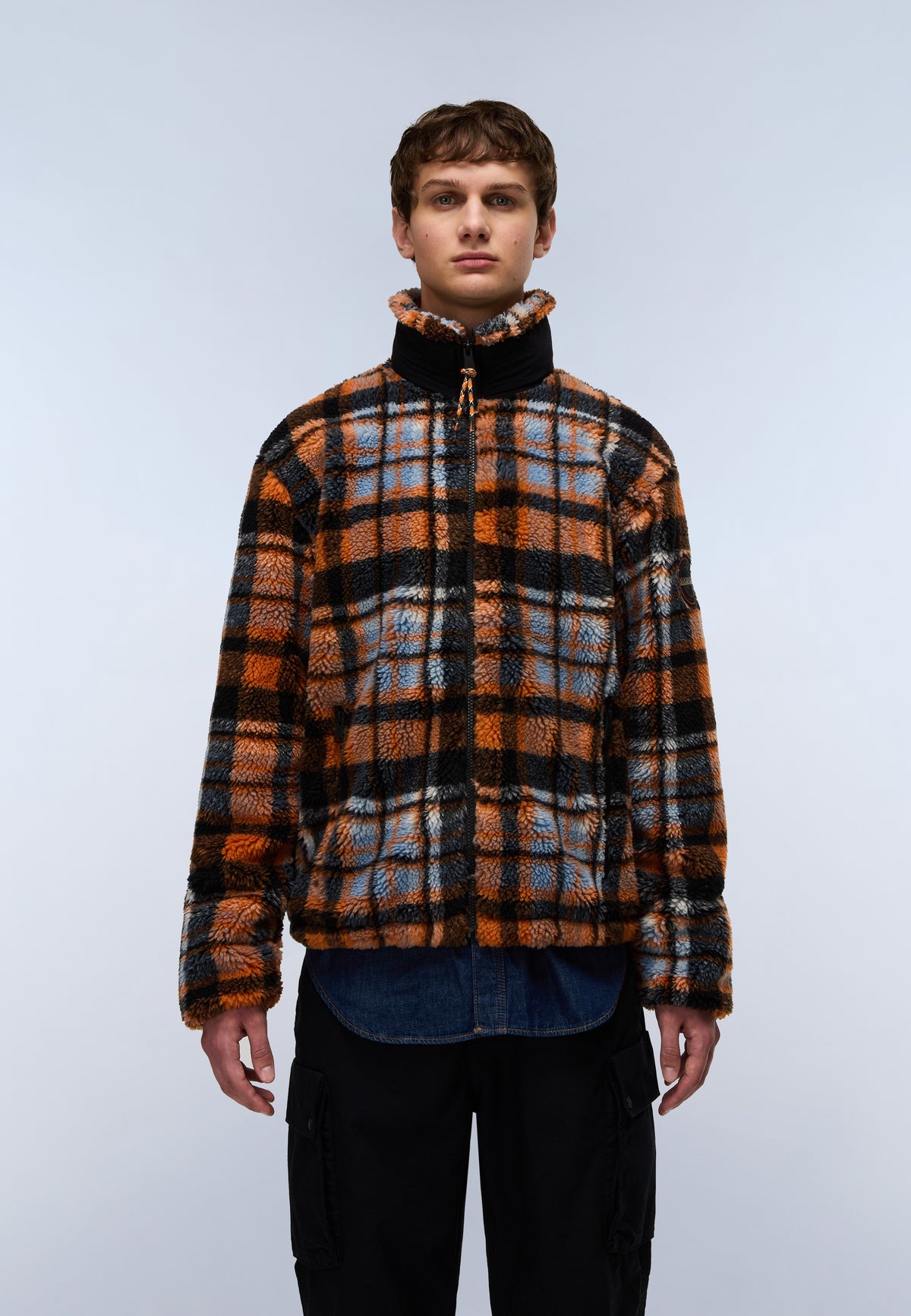 Fleecepullover Montepiana Multicolour Check CBW - 4