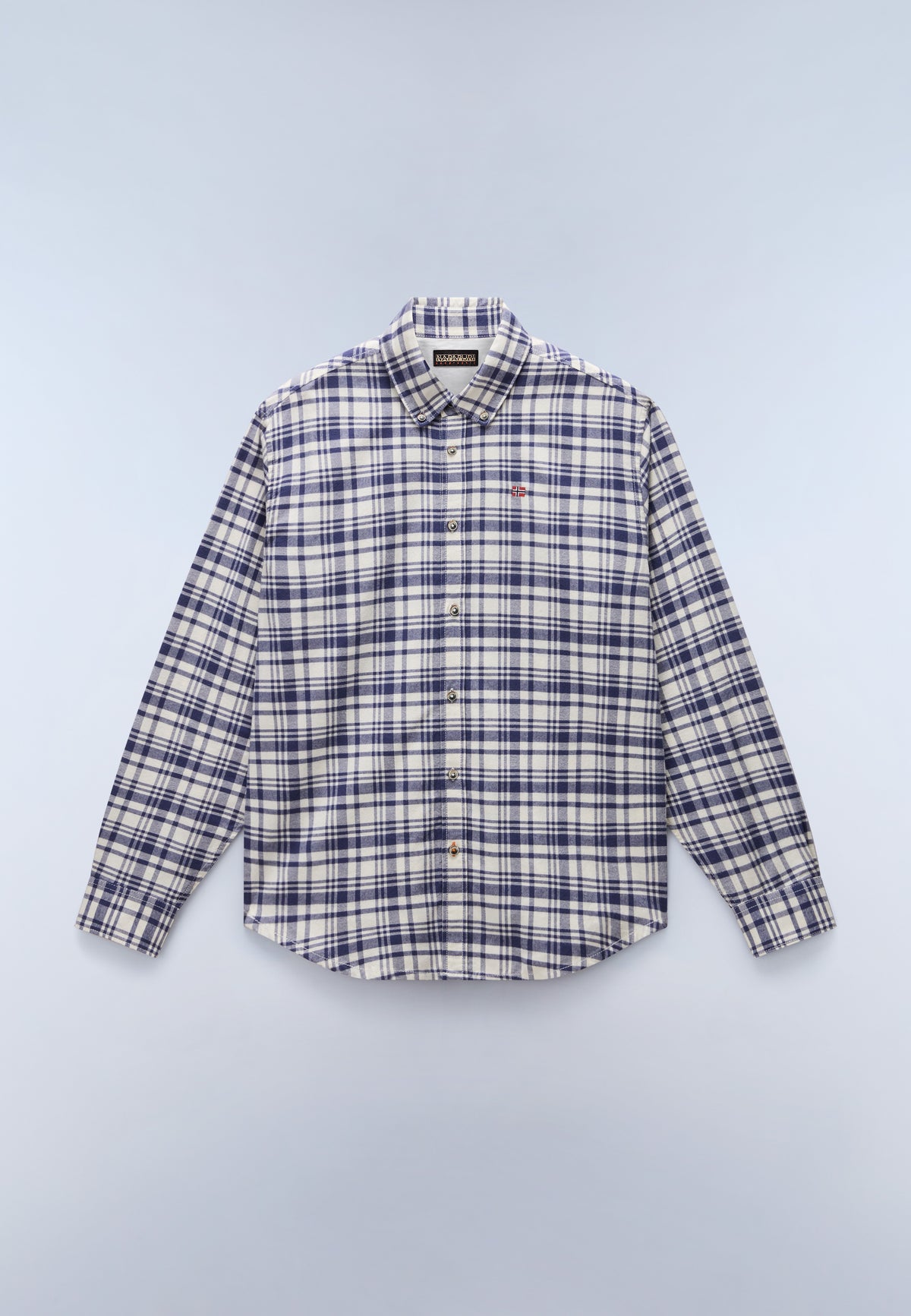 Trekking Long Sleeve Shirt Multicolour Check CBQ - 1