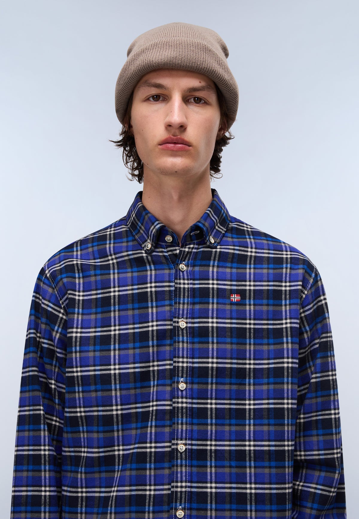 Trekking Long Sleeve Shirt Multicolour Check CBR - 2