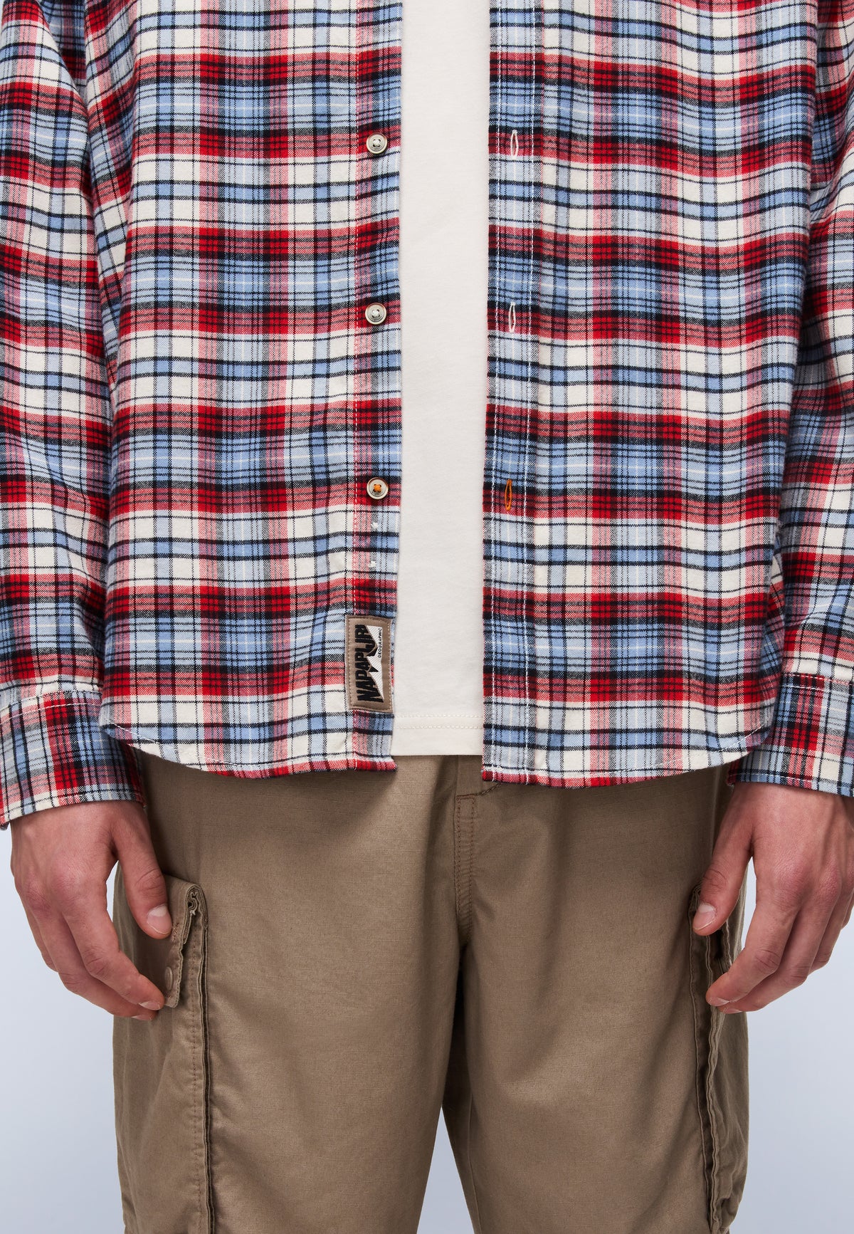 Trekking Long Sleeve Shirt Multicolour Check CBU - 7