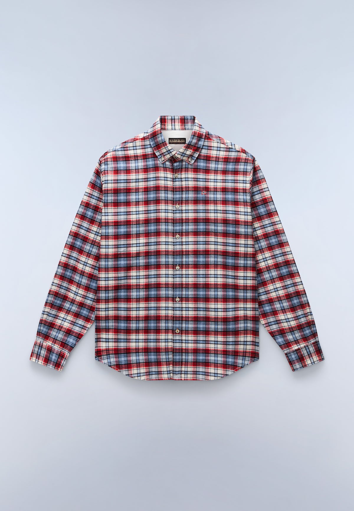 Trekking Long Sleeve Shirt Multicolour Check CBU - 1