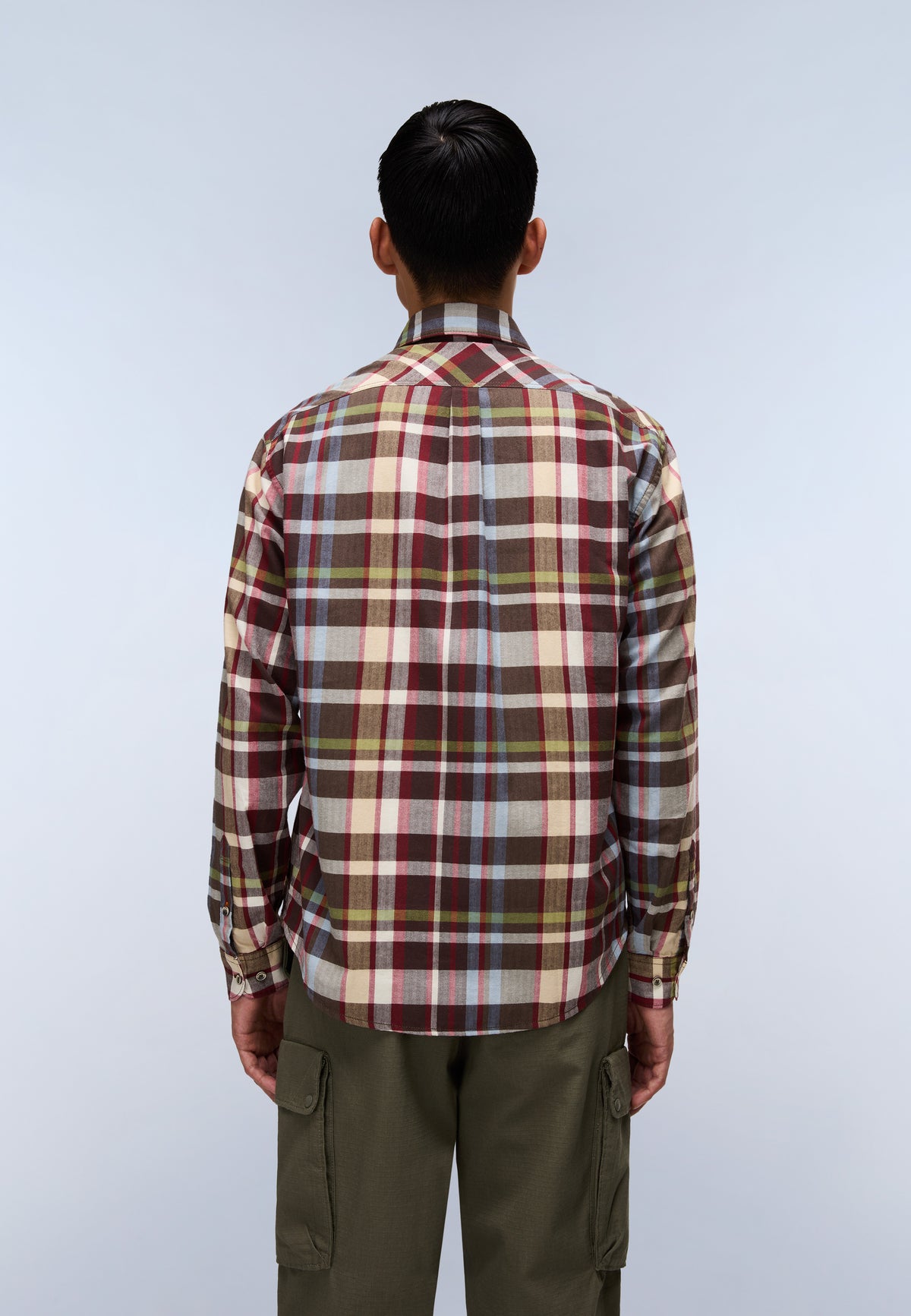 Trekking Long Sleeve Shirt Multicolour Check CBX - 5