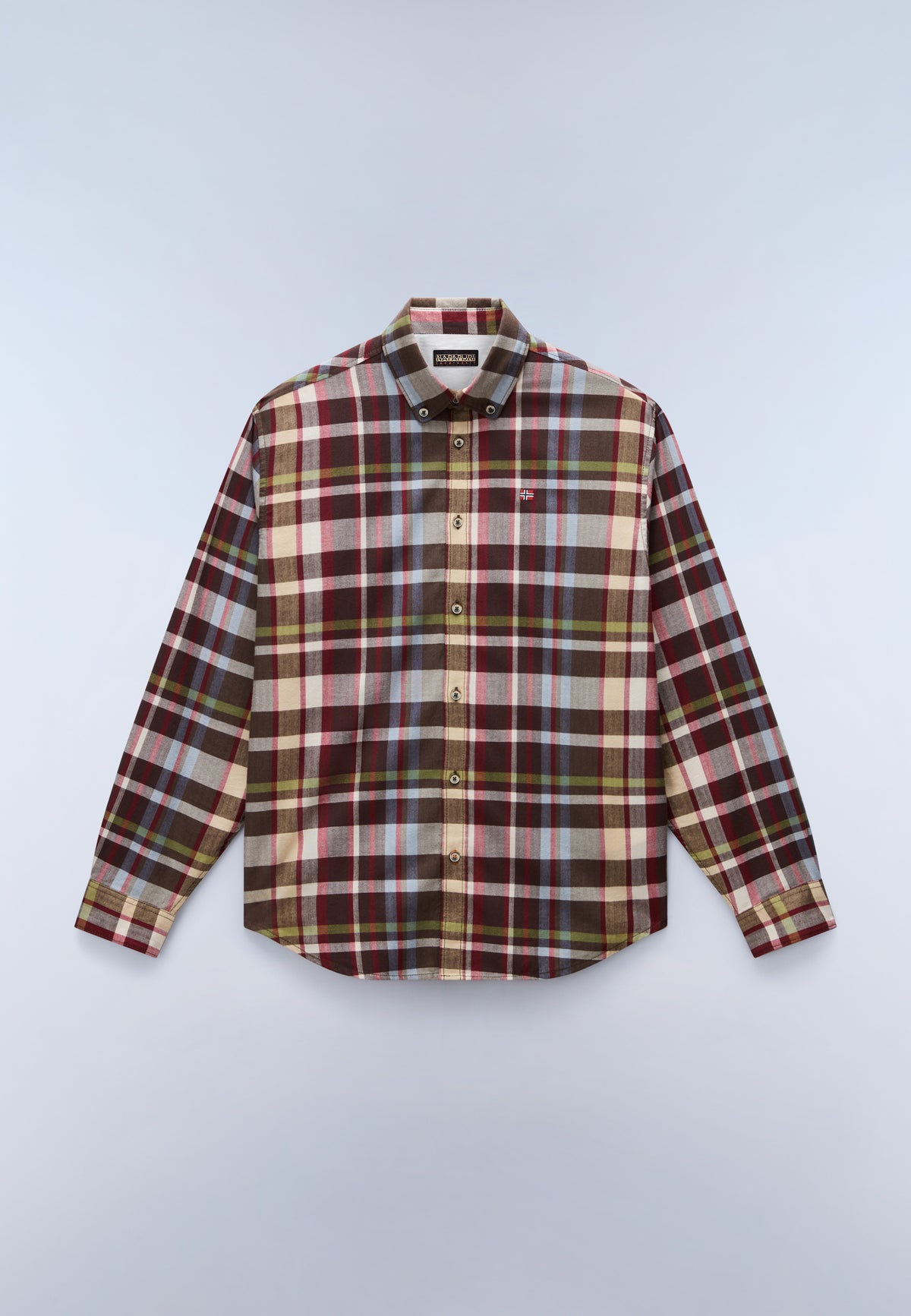 Trekking Long Sleeve Shirt Multicolour Check CBX - 1