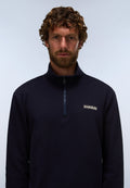 Sweat-shirt à Col Zippé en French Terry Small Box  - 2