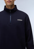 Sweat-shirt à Col Zippé en French Terry Small Box  - 5