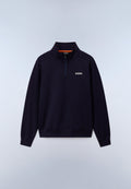 Sweat-shirt à Col Zippé en French Terry Small Box  - 1