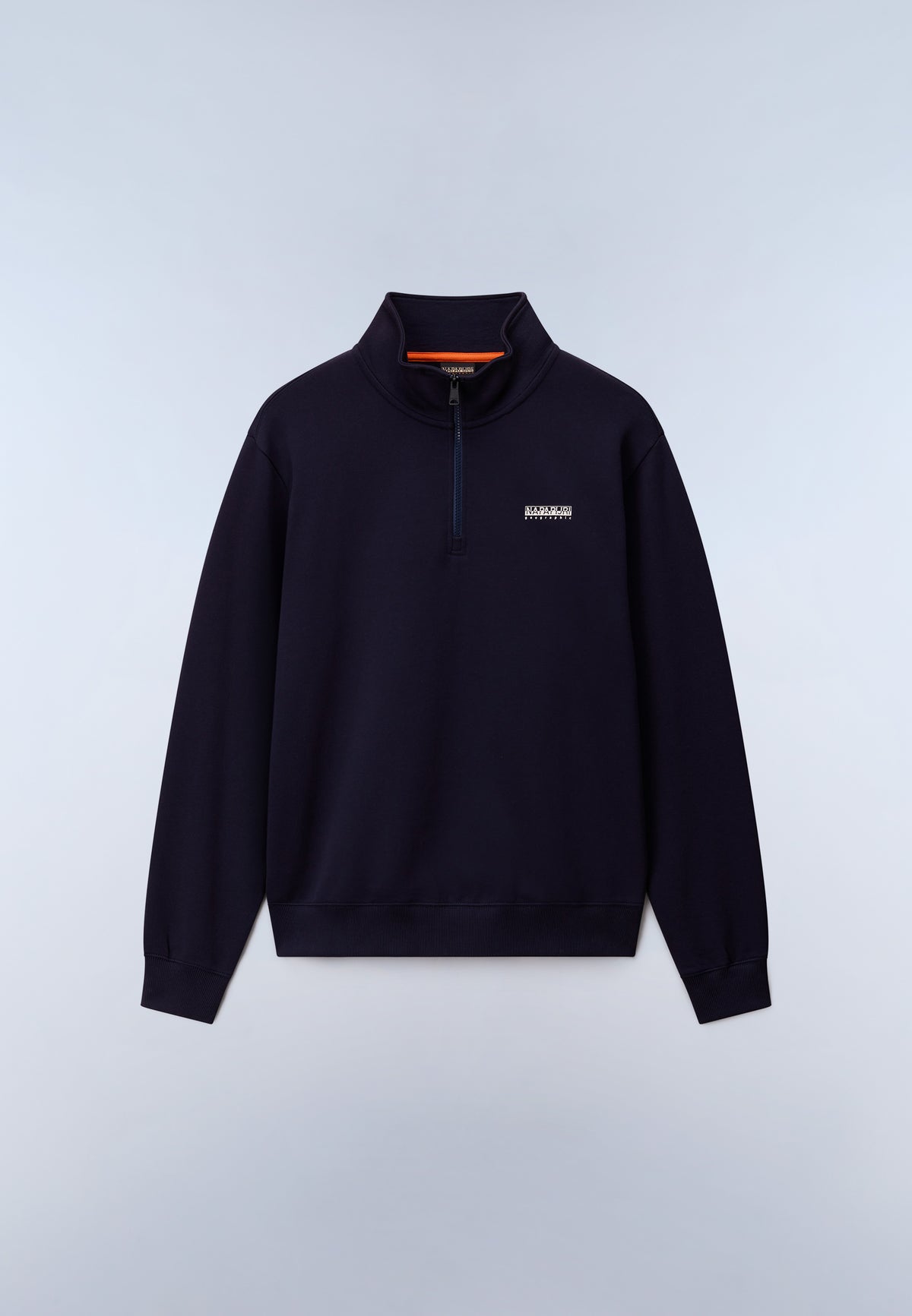 Sweat-shirt à Col Zippé en French Terry Small Box  - 1