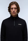 Sweat-shirt à Col Zippé en French Terry Small Box  - 2