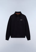 Sweat-shirt à Col Zippé en French Terry Small Box  - 1