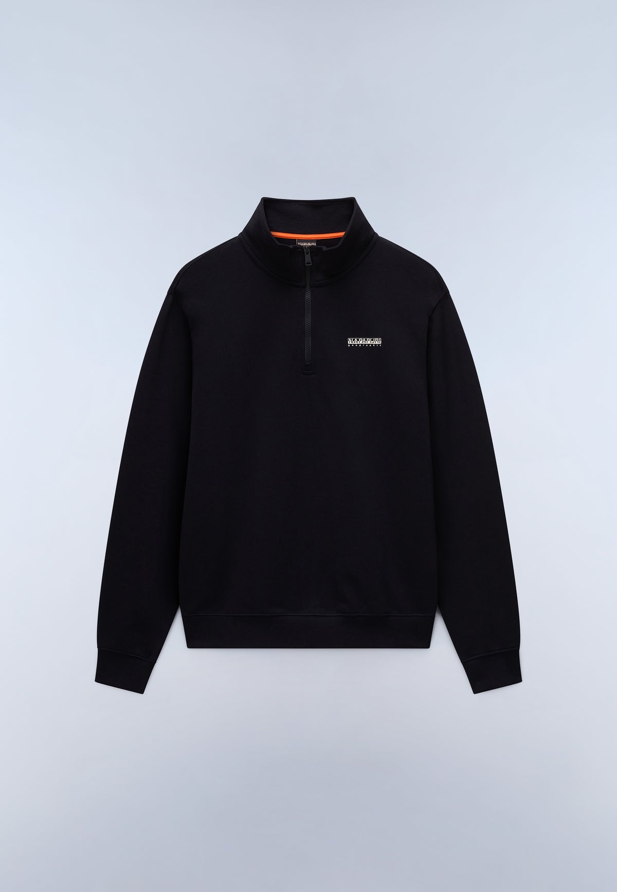 Sweat-shirt à Col Zippé en French Terry Small Box  - 1