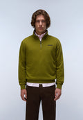 Sweat-shirt à Col Zippé en French Terry Small Box  - 3