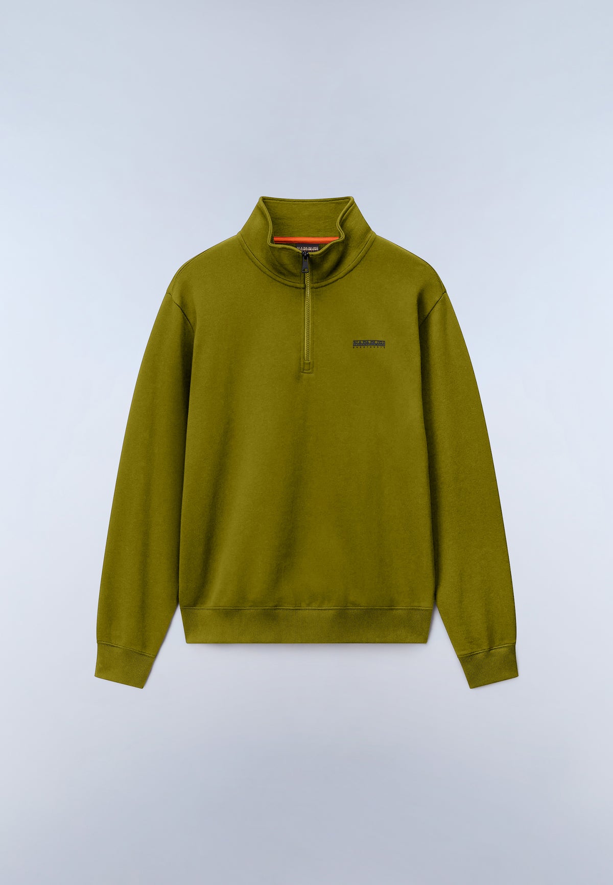 Sweat-shirt à Col Zippé en French Terry Small Box  - 1