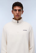 Felpa con Mezza Zip in French Terry Small Box  - 2