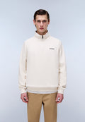 Felpa con Mezza Zip in French Terry Small Box  - 2