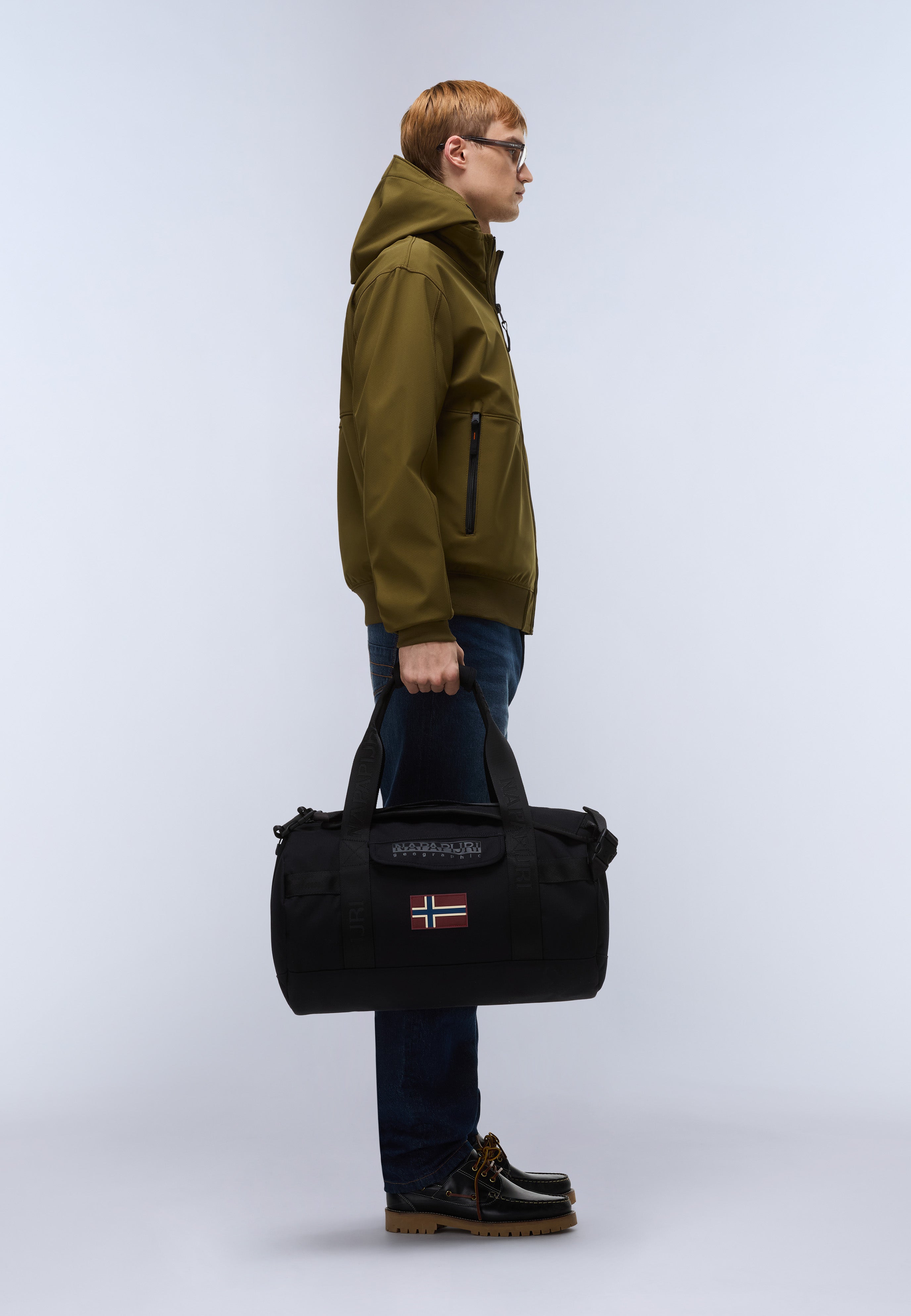 NAPAPIJRI ノルウェー国旗 ボストンバッグ NAPAPIJRI ノルウェー国旗