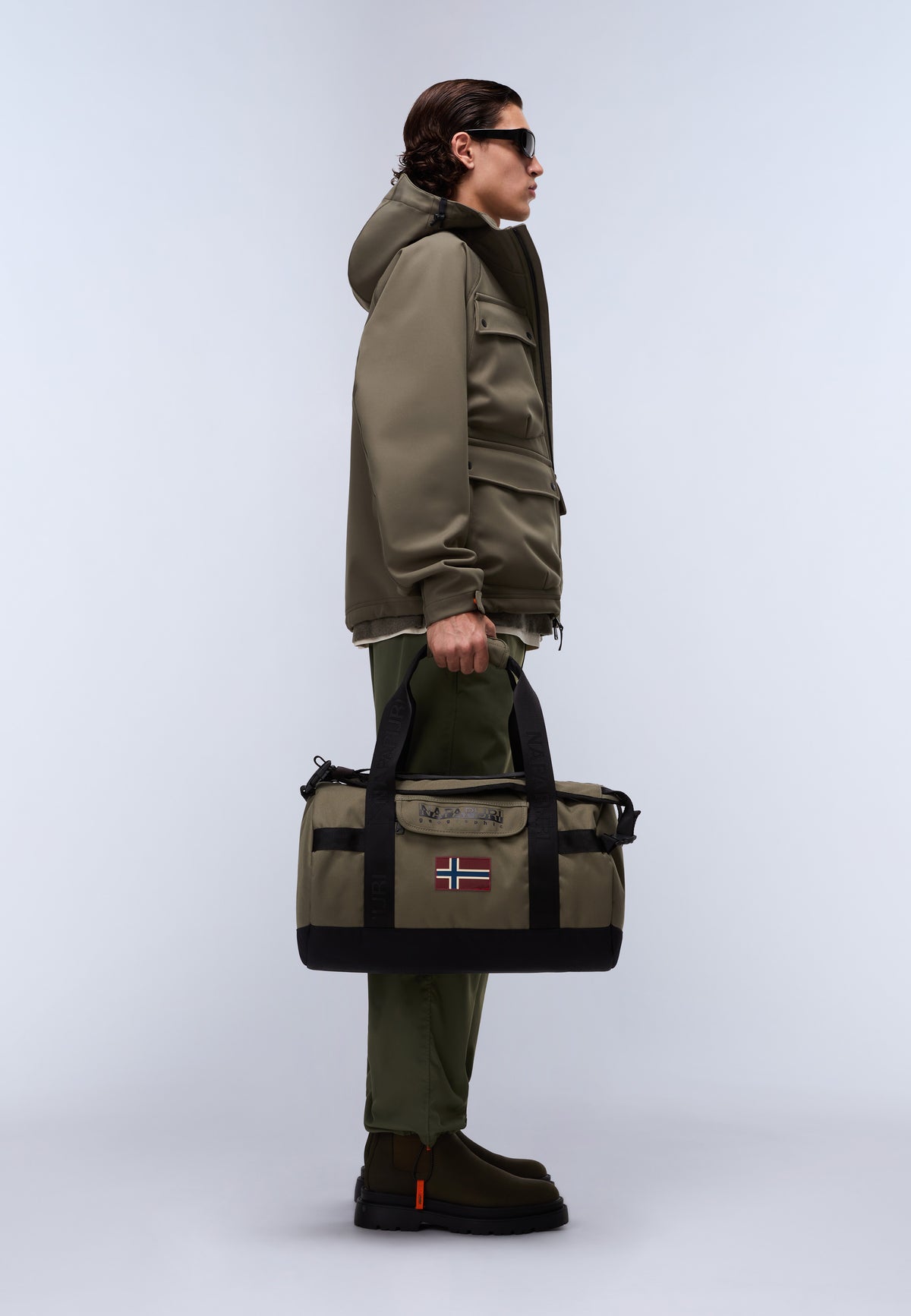 Bering Travel Duffle Bag  - 24.5 Lt Green Tea Leaf - 3
