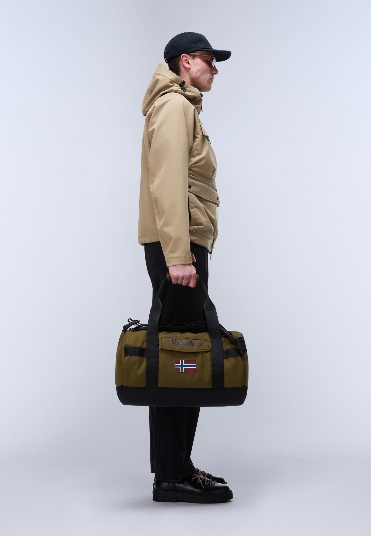 Bolsa Duffle de Viaje Bering - 24,5 litros Verde Oliva Scuro - 3