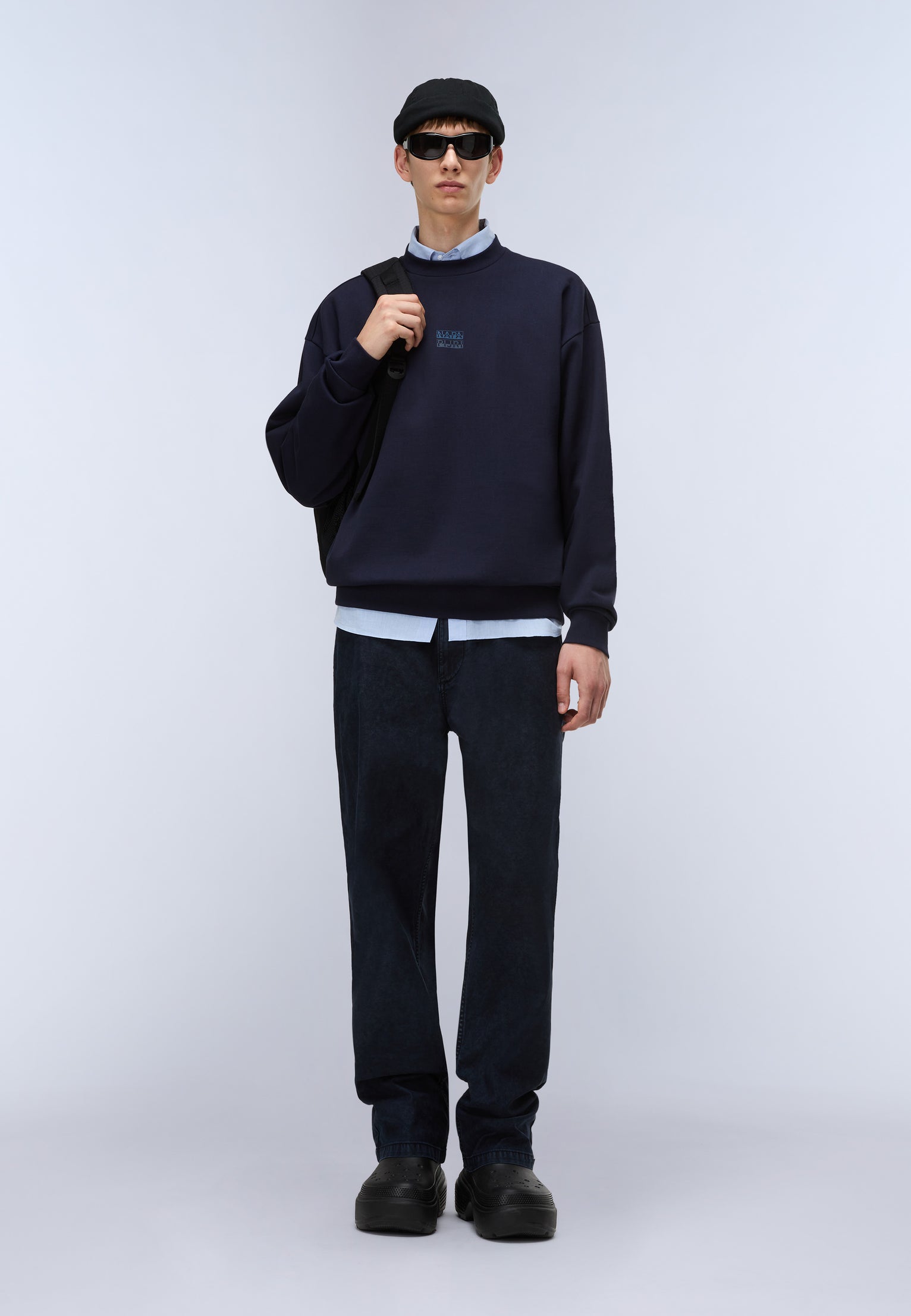 French Terry Sweatshirt Elevated Logo 
