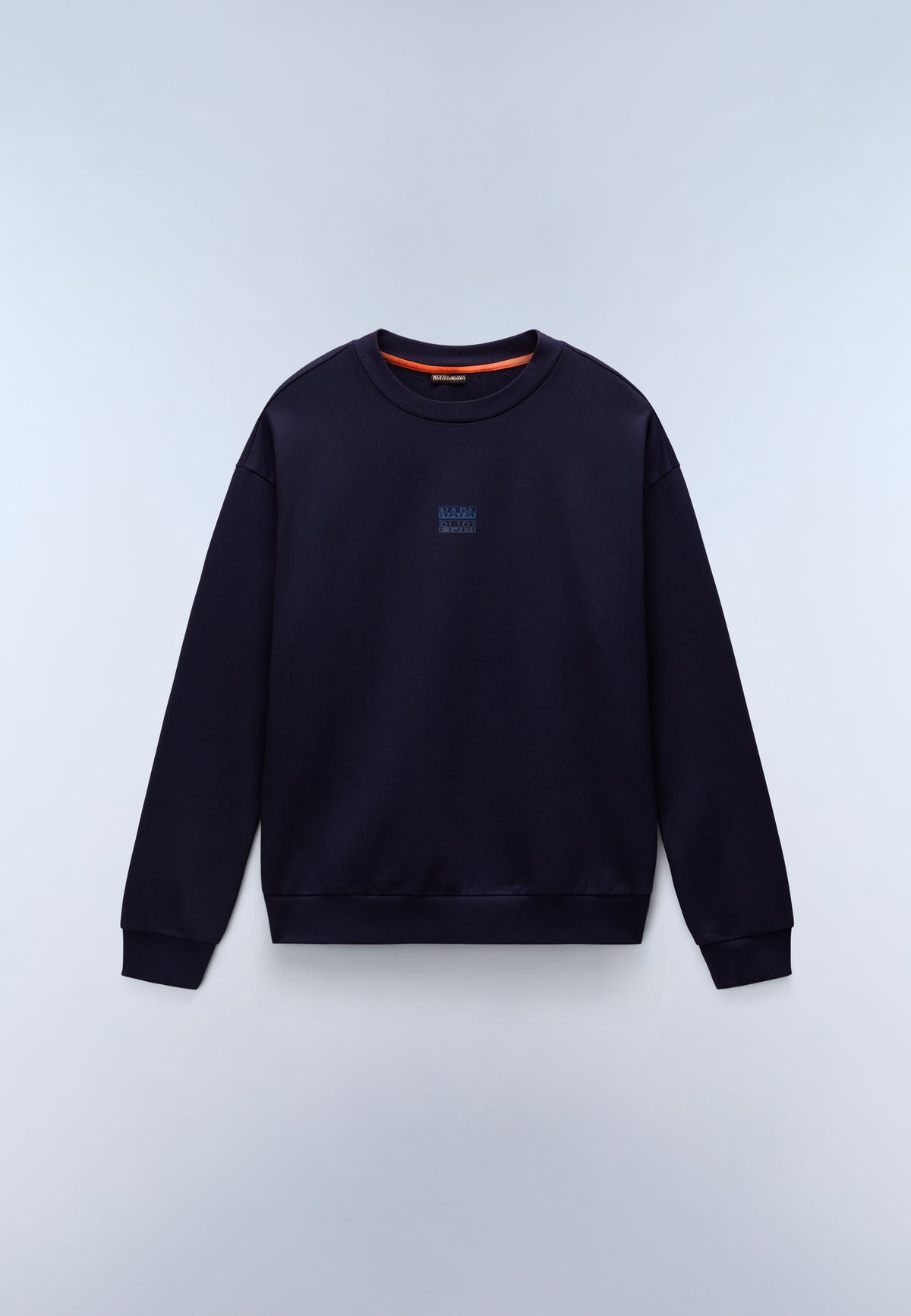 Elevated Logo French Terry Sweatshirt Dark Blue - 1