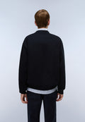 Elevated Logo French Terry Sweatshirt Black - 5