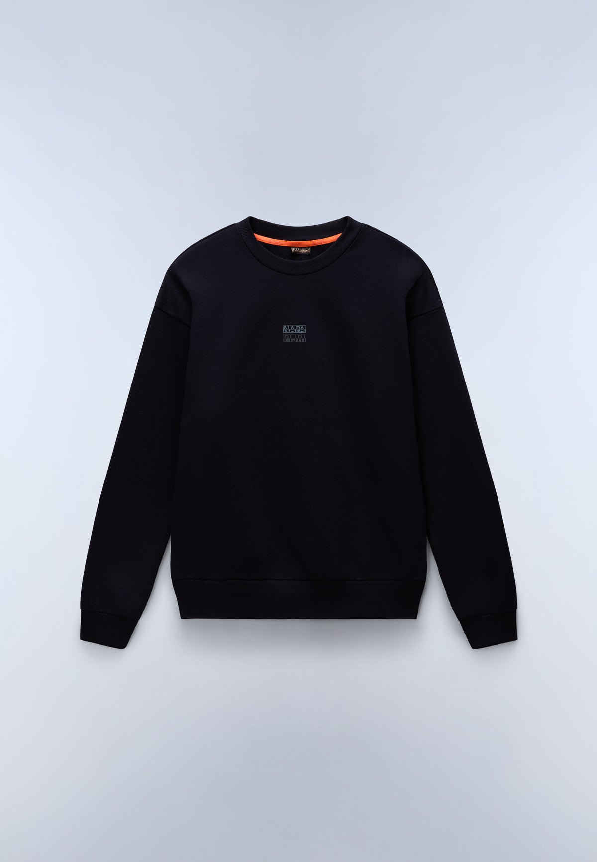 Elevated Logo French Terry Sweatshirt Black - 1