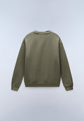 Elevated Logo French Terry Sweatshirt Green Tea Leaf - 6