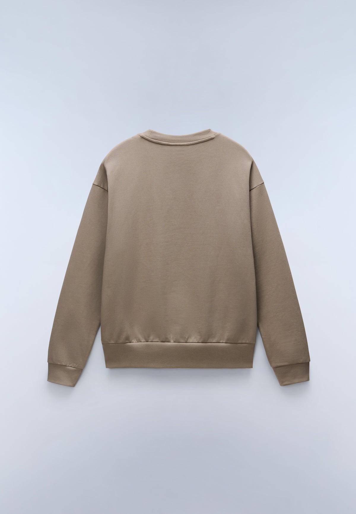 Elevated Logo French Terry Sweatshirt Beige - 6