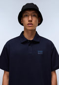 Polo à Manches Courtes en Jersey Elevated Logo Dark Blue - 2