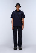 Polo à Manches Courtes en Jersey Elevated Logo Dark Blue - 3