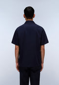 Polo à Manches Courtes en Jersey Elevated Logo Dark Blue - 5
