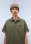 Polo à Manches Courtes en Jersey Elevated Logo Vert Tea Leaf - 2