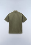 Polo à Manches Courtes en Jersey Elevated Logo Vert Tea Leaf - 6