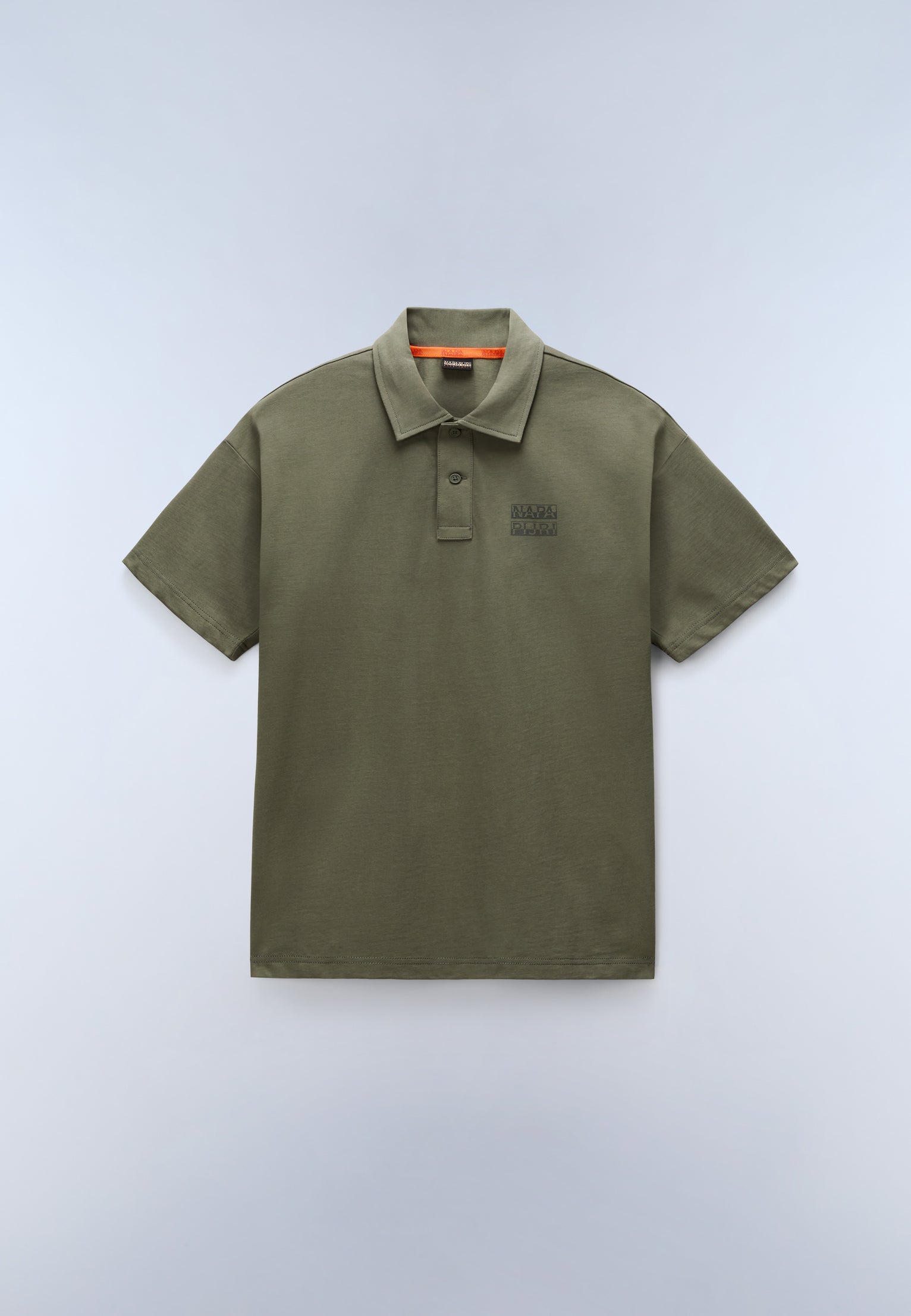 Kurzärmeliges Jersey-Poloshirt Elevated Logo 