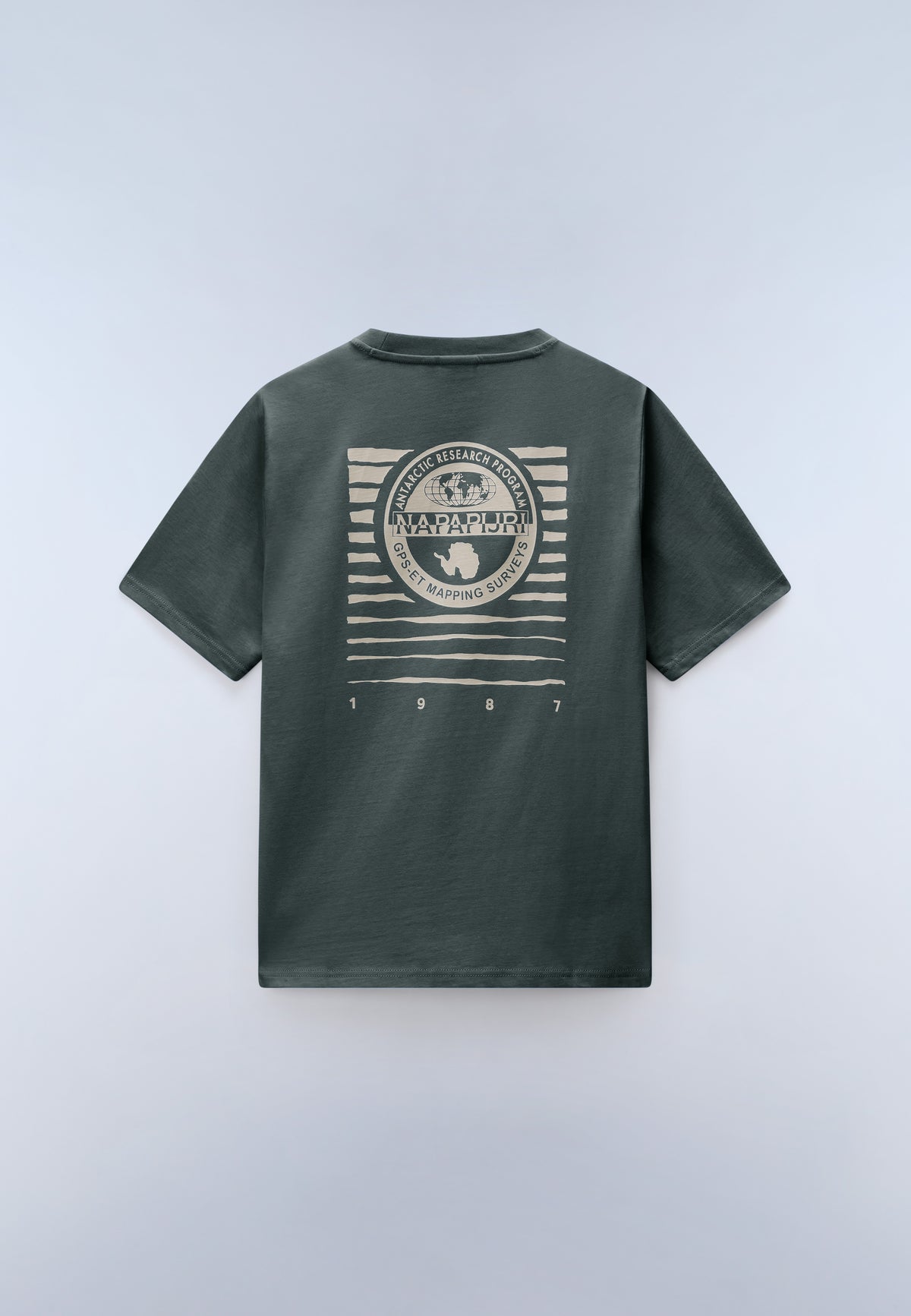 Saley Short Sleeve T-Shirt Green Urban - 2