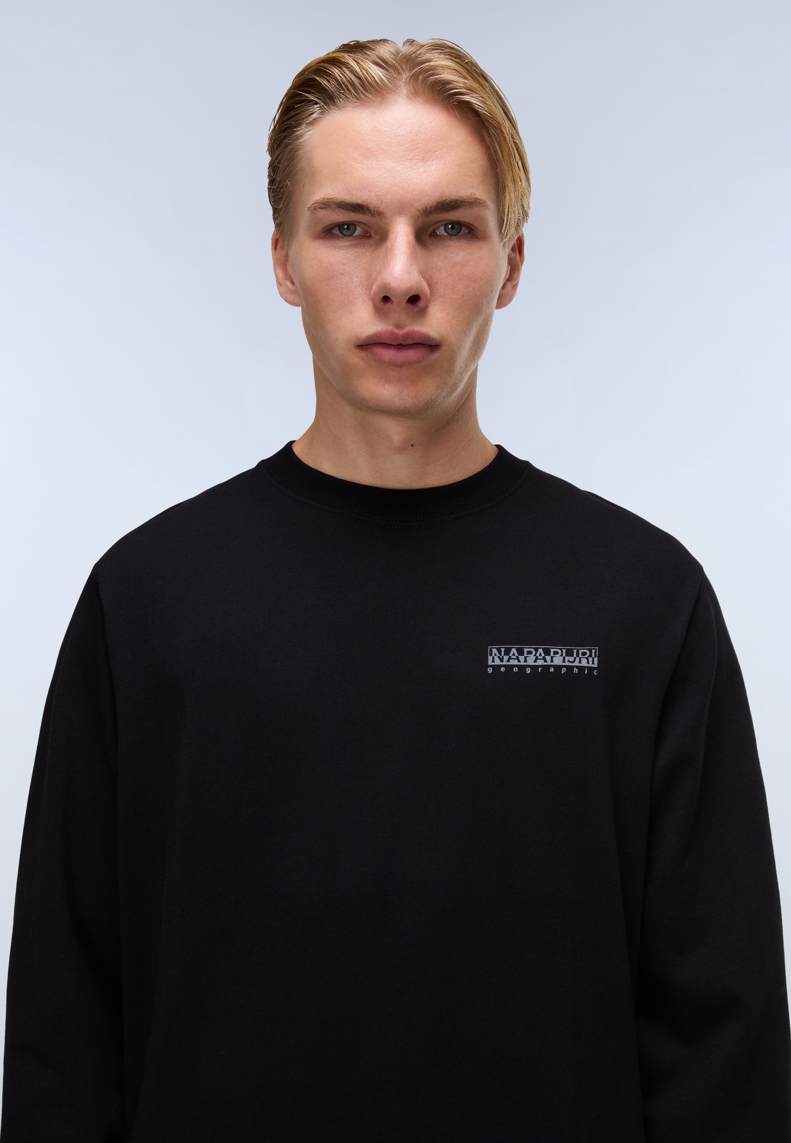 Back Graphic Jersey Long Sleeve T-Shirt | Long sleeve t-shirts