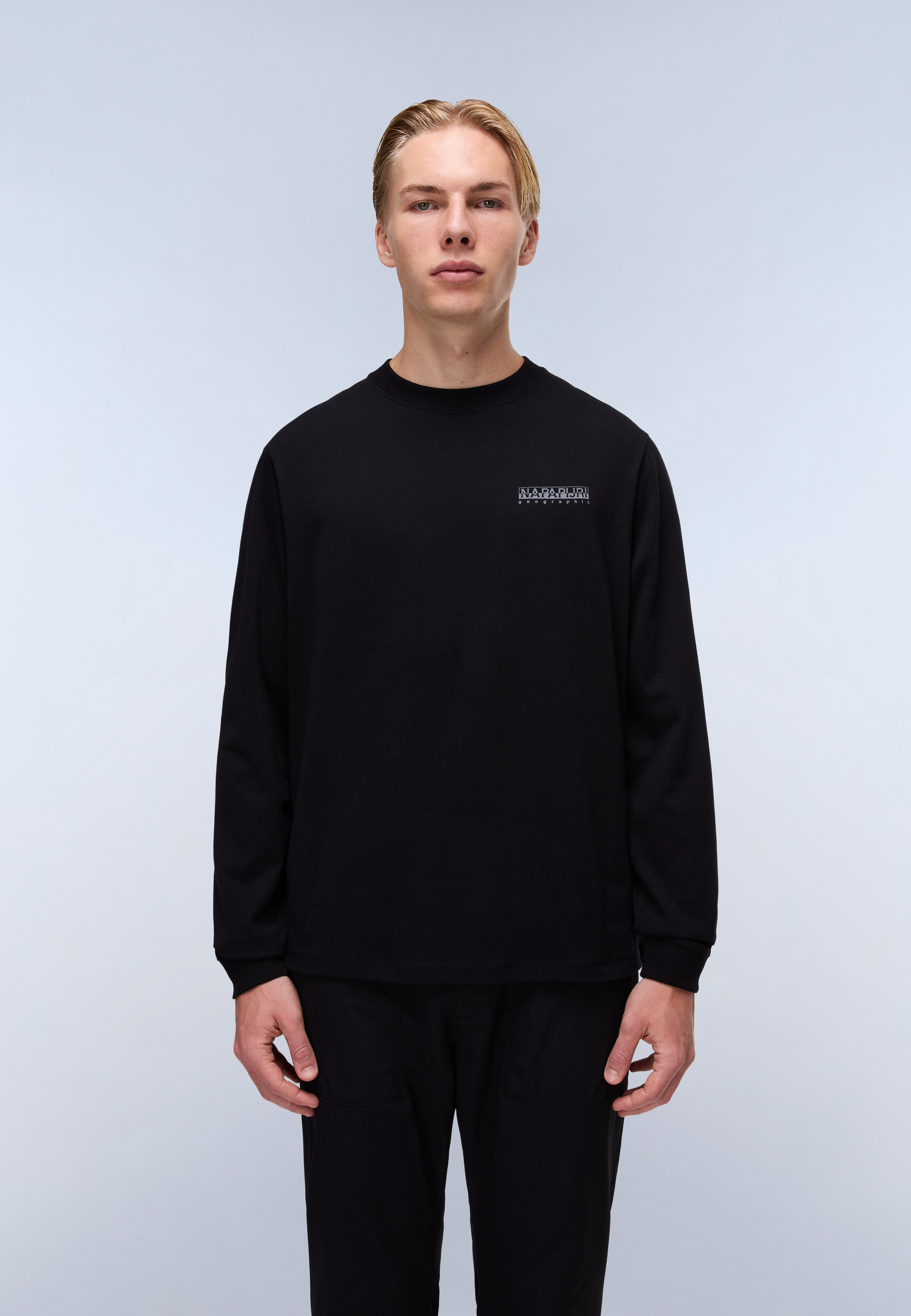 Back Graphic Jersey Long Sleeve T-Shirt | Long sleeve t-shirts