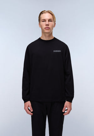NAPAPIJRI S-Box LS 3 T-Shirt Homme Manches Longues Noir, XL, Noir : MainApps