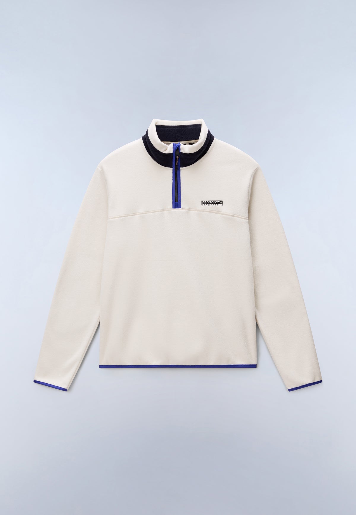 Dergana Half-Zip Fleece White - 1