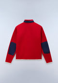 Forro Polar con Media Cremallera Dergana Rojo - 5